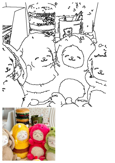 Colorful Miniso Summer Giveaway plush toys in cute animal costumes like a bee, bunny, and frog, with a burger prop.