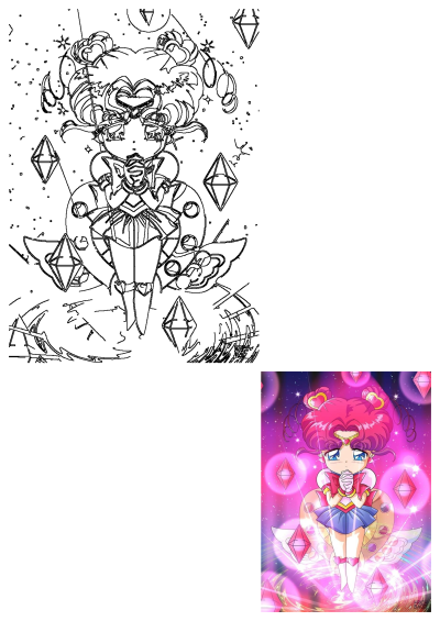 Chibi Usa Sailor Moon shines as the Light of Hope, surrounded by sparkling diamonds and a vibrant, magical pink aura.