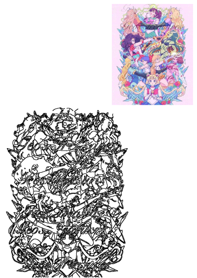 Dynamic Sailor Moon fan art with Sailor Senshi and iconic villains in a vibrant, detailed composition of crystals and roses.