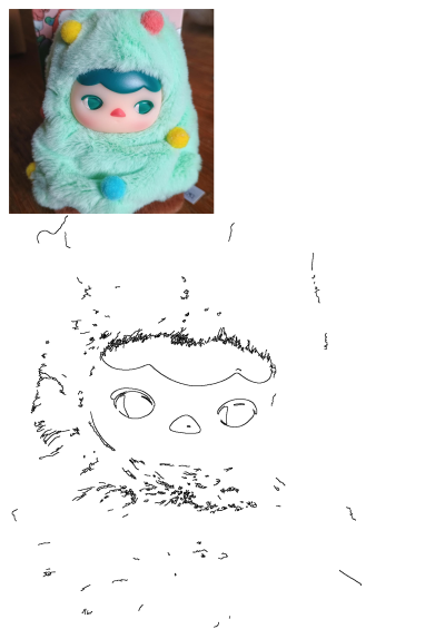 Depop unisex mint green fuzzy stuffed animal with a cute doll face, big eyes, and colorful pom-pom details. A lovable plush toy.