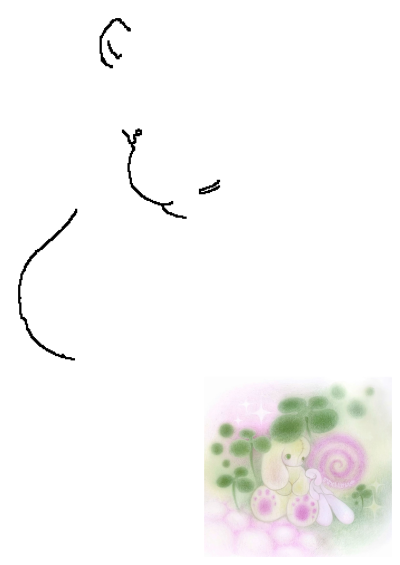 A cute, pastel illustration by Natalia featuring a lucky bunny, a winged fairy, green clovers, and sparkling effects. Perfect for Instagram.