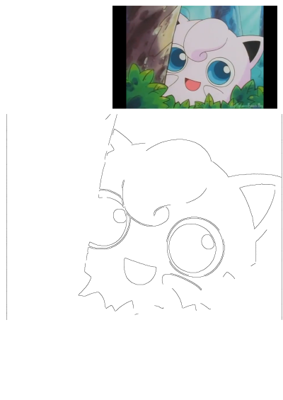 Jigglypuff, the pink balloon Pokemon, peeks out happily from behind a tree with its signature big blue eyes.