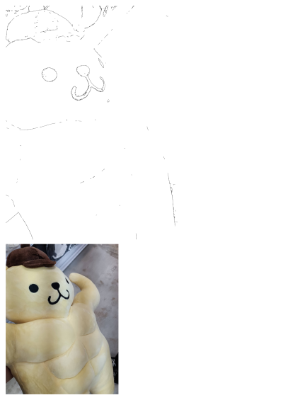 This buff bear stuffed animal, wearing a brown hat, boasts a muscular yellow body with prominent six-pack abs, making it a unique plush toy.