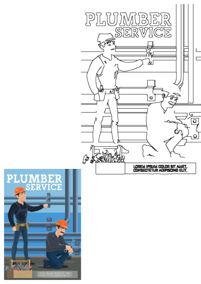 Expert plumbers providing heating pipe service and replacement. Features two workers with tools, addressing pipe maintenance.